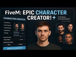 FiveM Script - Character Creator - Full Setup & Customization Guide | Eyes Store