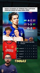 212K views · 1.1K reactions | SEDIH BANGET !! THAILAND RUNNER-UP TERBAIK PIALA AFF 2024 HANCUR LEBUR DI PIALA ASIA 2025! #timnas #thailand #afcU17 #pialaasia #timnasday #bola #beritabola #sepakbola #thai #aff #timnasindonesia #coachnova #pialaasia2025 | KLOOP Football Mania | Facebook