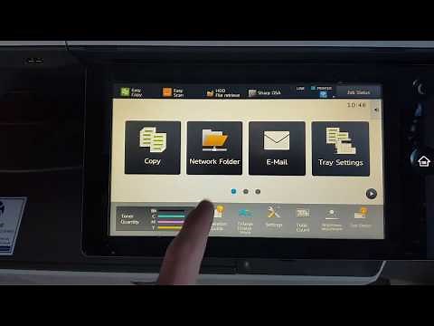 Scanning To Network Folder Sharp MX-3050, 3060 And MX-3070 Range