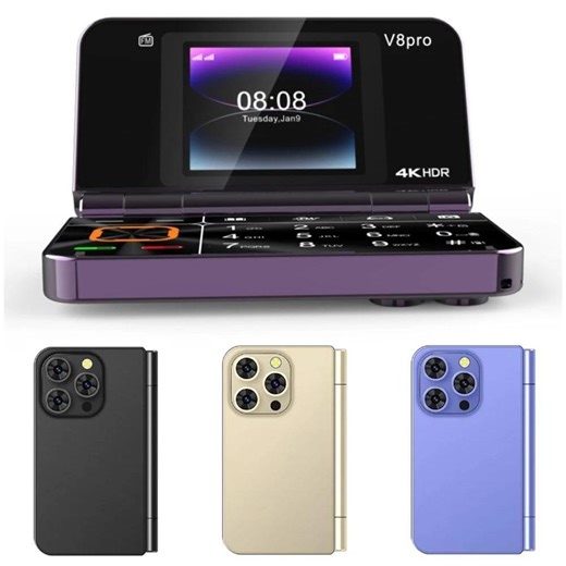 Stop struggling with carrying two heavy phones. The V8 Pro Foldable Phone lets you use two SIM cards, enjoy music & FM radio, play games, and even use the flashlight during dark moments. At just 63mm, it slips into your pocket or purse with ease. Perfect for daily life, travel, or as a gift. 🎉 Discount available today only — hurry! 👉 Order here: https://uniquecart247.store/phone/ | Unique 247