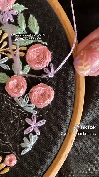 Wimperis Embroidery (@wimperisembroidery)’s video of embroidery