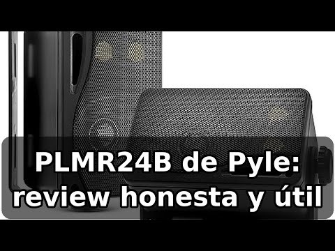 Review completa de los PLMR24B de Pyle: altavoces exteriores 3 vías