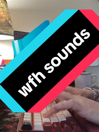 tippy taps clicky clacks and Christmas WFH sounds