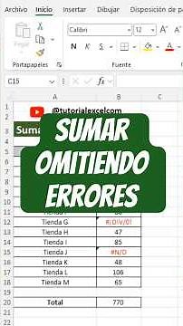 How to add in Excel without errors ruining your calculation