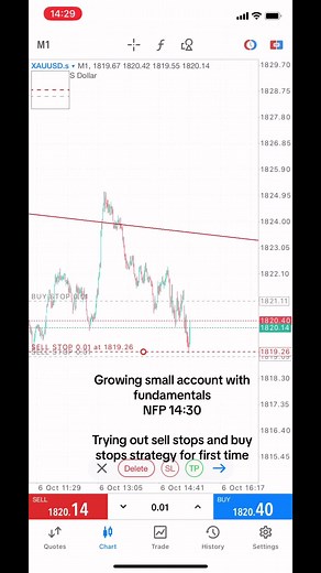Growing Small Account with Fundamentals: NFP Strategy