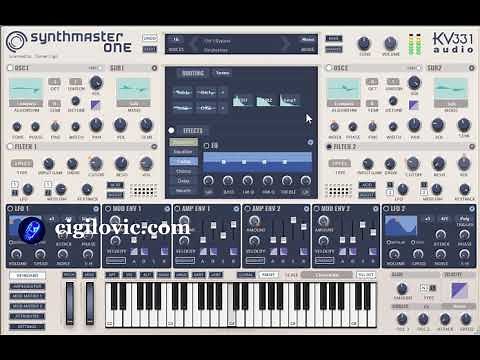 KV331 Synthmaster One Preset Walkthrough & Review & Demo
