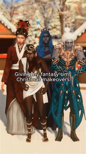 Christmas makeover #sims4 #thesims4