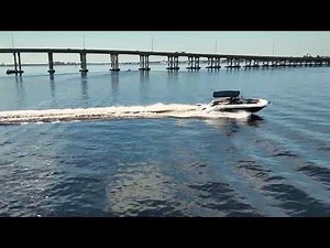 2024 2600 Hurricane Deck Boat Drone Footage | Caloosahatchee River Adventure | #propsspinning