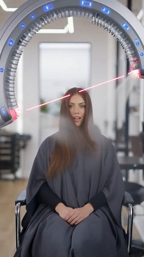 4K views · 21 reactions | Introducing the Automatic Air & Laser Haircutter 3000 — the world’s first “hands-free” haircut machine that uses precision air blowers and micro lasers to style your hair in seconds. Sounds futuristic… until it fires up like a jet engine. ‍♂️✨ Because who needs barbers when you’ve got chaos and technology? #inventions #laserhaircut | Pro Inventions | Facebook