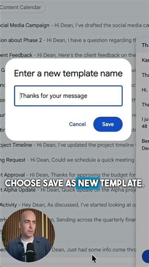 How to Use Gmail Templates 💻 #tutorial