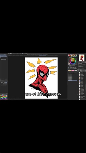 DJ | Drawing Spiderman in my Style Part 6 (Color Rendering) Color Rendering Workflow and Technique - Color rendering is the process of... | Instagram
