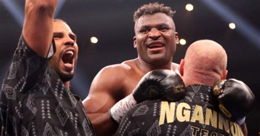 Ex-UFC Star Francis Ngannou Maintains He Won Controversial Boxing Fight With Tyson Fury: 'Definitely, I Was Robbed'