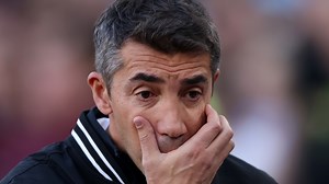 UNDER THREAT Wolves manager Bruno Lage fighting to save his job after West Ham defeat leaves club in relegation zone with just one win from first eight games