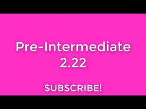 New English File Pre-Intermediate listening 2.22