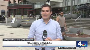 Police are searching for three teens believed to be behind a brazen smash-and-grab robbery that led to a lockdown at the Pentagon City Mall on Sunday. http://nbc4dc.com/L2RJYoP | NBC Washington