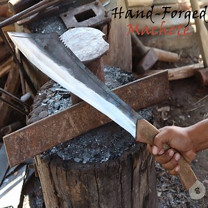 169K views · 2.7K reactions | Machete Forging / Amazing Technique Of Making a Super Strong Machete from Old Leaf Spring. Youtube: https://youtu.be/SKqqw6guEHY | DIY crafts PR | Facebook