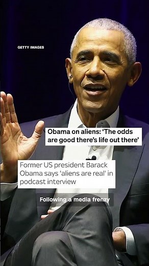 Obama Clarifies Viral Aliens Comments on Podcast