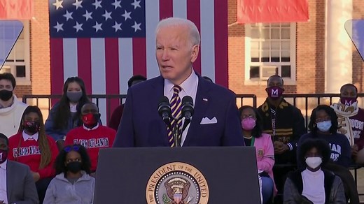 Biden calls to end filibuster to pass voting rights legislation