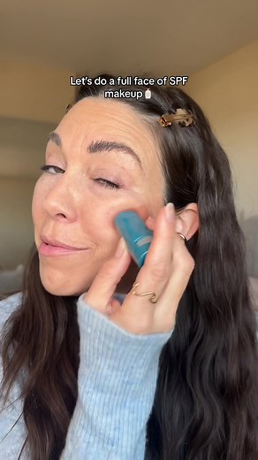 The SPF makeup routine of our dreams💄🧴✨ #Colorescience #spf #skintok #skincare #spfmakeup #spfblush #bestsunscreen #tintedspf #tintedsunscreen