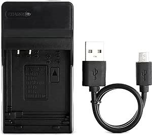 EN-EL23 USB Charger for Nikon Coolpix P600, Coolpix P610, Coolpix P900 Camera and More