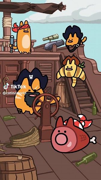 where will they plunder ? #catto #cattos #cattok #animation #animationmeme #catino