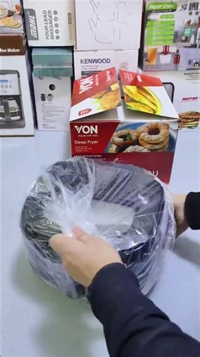 VON Deep Fryer 1800W | Unboxing, Review & Cooking Demo | Crispy Fries & Chicken Fryer