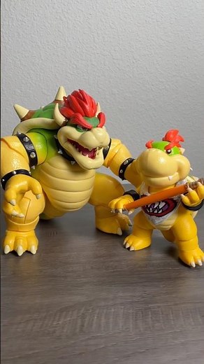 🤩 Father and Son Together! Bowser and Bowser Junior. The Super Mario Galaxy movie.