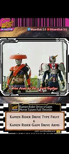 61K views · 1.4K reactions | Kamen Rider Drive type Fruit & Gaim Drive Arms #kamenriderdrive #kamenridergaim | Wizardsub 2.0 | Facebook