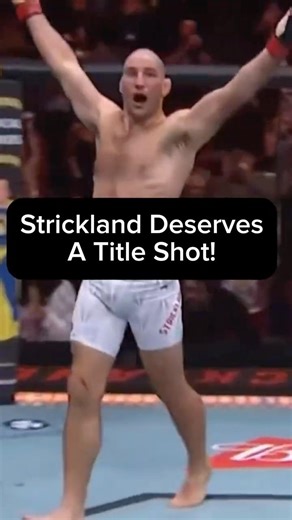 STRICKLAND DESERVES A TITLE SHOT! Unreal TKO Over Anthony Hernandez!!