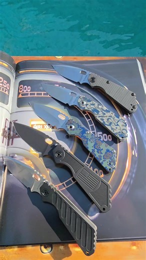 Strider fan? Same here. 😎 Some of the newest Strider releases feature vibrant, eye-catching patterns that bring a fresh vibe to the iconic designs we all love. Which one is your favorite drop so far? #StriderKnives #Strider #KnifeTalk #EDCCommunity #KnivesDaily