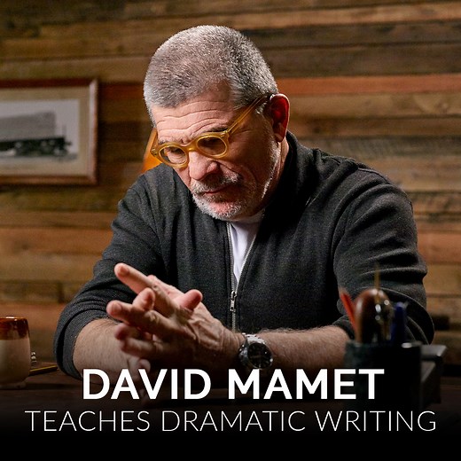 228K views · 63 reactions | Pulitzer Prize winner David Mamet teaches the art of writing for the stage and screen. | MasterClass | Facebook