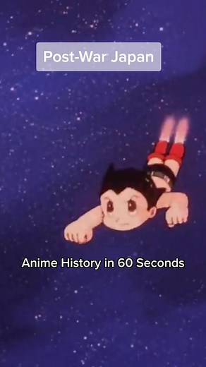 Anime History in 60 Seconds: Part 1 Postwar Japan of the 1950s and 60s #anime #osamutezuka #osamutezuka👏 #animehistory #japan #postwar #postwarjapan #1950sanime #1960sanime #60sanime #50sanimation #disney #astroboy #princessknight #heidi #hansandersen #protest #historicalanime #historyanime #1964olympics #industrialization #godofmanga #earlyanime