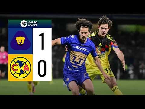 🔴 PUMAS VENCE 1-0 A AMÉRICA POR LIGA MX TORNEO CLAUSURA - FECHA 12 🔥
