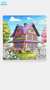 Coloring game designed for all ages. Easy to use and eye-friendly: larger numbers🎨✨ | Color Oasis