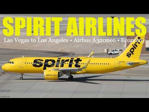 TRIP REPORT | Back on Spirit Airlines After 19 Years! | Las Vegas to Los Angeles