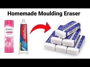How to make Kneaded Eraser at home/DIY Eraser /homemade Kneaded Eraser /Moldable Eraser