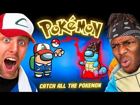 SIDEMEN AMONG US POKE BALL ROLE: CATCH EVERYONE TO WIN