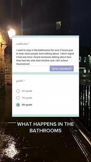 i’m never going to the bathroom in school again #middleschoolconfessions #foryou #fyp #confessions #gms #middleschool