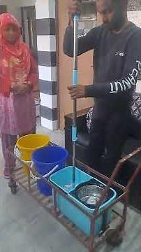 3 Bucket system for cleaning #Triplebucketmoppingmethod #nabh #hospitalroom #Aseptic #BMW