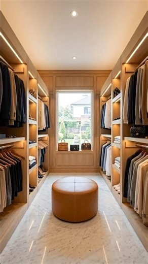 Luxury Walk-In Closet Transformation | From Bare Shell to Designer Dream