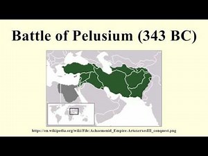 Battle of Pelusium (343 BC)
