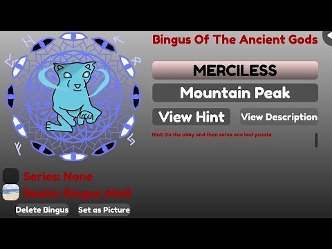 How to get Bingus Of The Ancient Gods in Roblox Find the Binguses / FTB