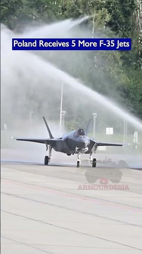 Poland Receives Five More F-35A Lightning II Fighter Jets