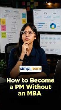 How To Become A Product Manager Without MBA? | Product Manager Roadmap 2026 #Shorts #Simplilearn