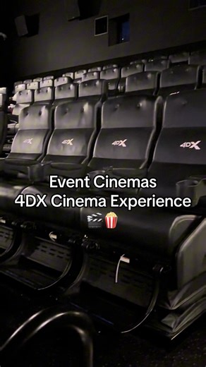 🎢🎬 Cinema… but make it 4DX I tried Event Cinemas 4DX — a fully immersive movie experience that brings the action off the screen and straight into your seat. Think motion seating, wind, water, fog, scents and lighting effects all perfectly synced to the film 👀✨ 🎟️ $36 per ticket 🎟️ $34 for Cinebuzz members Once in the cinema, the experience starts with an intro video before the movie, walking you through exactly what 4DX can provide and how the effects will enhance the film. I went with Anac