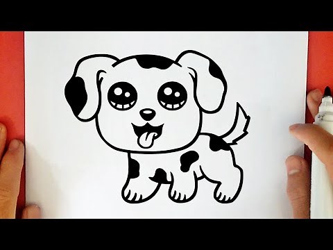 HOW TO DRAW A CUTE PUPPY