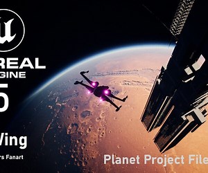 ArtStation - X-Wing A Star Wars Fanart [UE-5] Planet | Game Assets