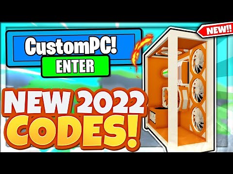 (2022) ALL *NEW* SECRET OP CODES In Roblox Custom PC Tycoon!