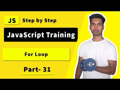 For Loop in JavaScript | JavaScript Tutorial for Beginners