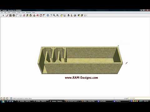 RAM Designs: Alpine Type-R 10" Ported Sub Box Design